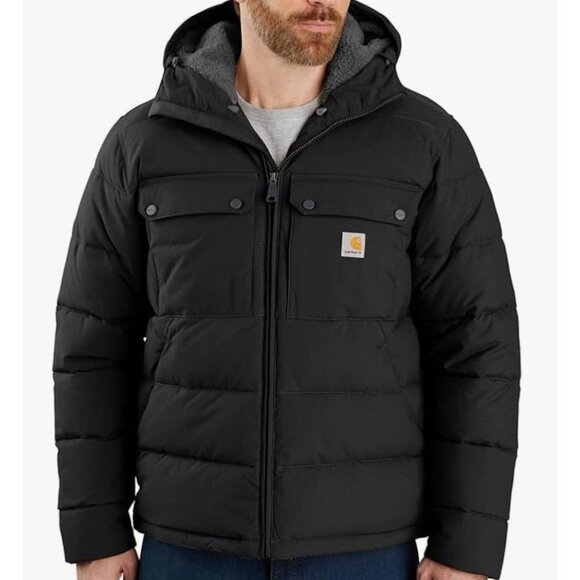 Carhartt Men’s Montana Insulated Jacket OJ5474 Loose Fit Size 3XL Black New - Picture 1 of 10
